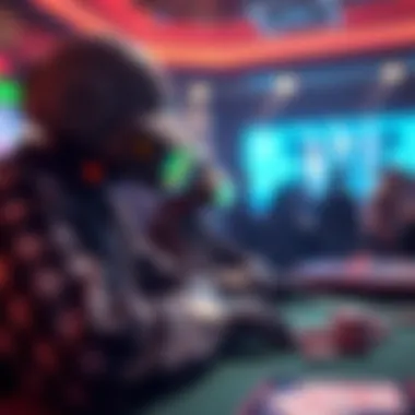 Illustration of responsible gambling practices in the digital age.