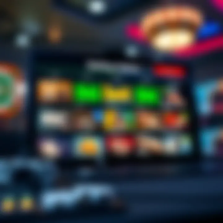 Diversity of Betting Options in Ontario Diverse betting options displayed on a screen