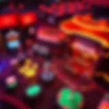 Aerial view of Hollywood Casino showcasing its vibrant atmosphere