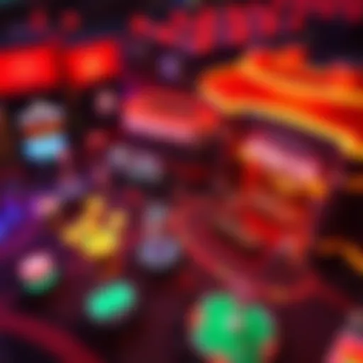 Aerial view of Hollywood Casino showcasing its vibrant atmosphere