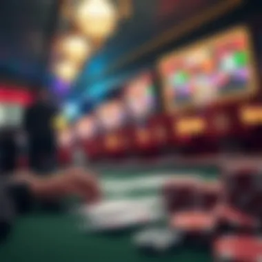 Infographic depicting the financial impact of sports betting