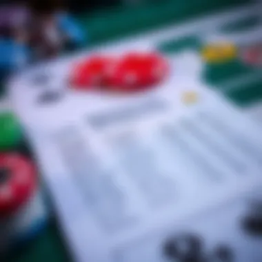 Navigating Betting Options and Odds A close-up of a betting slip with various sports odds highlighted