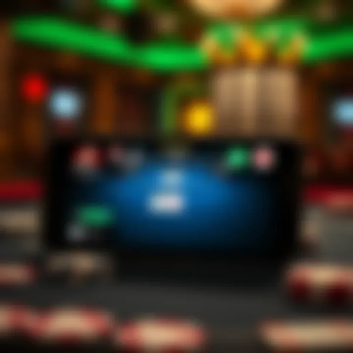 A smartphone displaying a live dealer blackjack game, emphasizing the immersive gaming experience