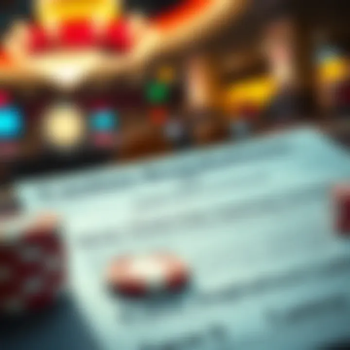 Casino regulations and gaming law documents