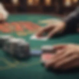 Visual representation of a parlay bet structure