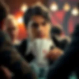 A strategic poker face in a chipless game