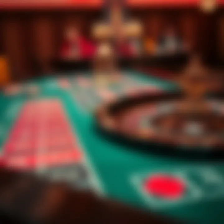 Understanding the Roulette Table Dynamics A close-up of a roulette table, emphasizing the rules and gameplay intricacies.