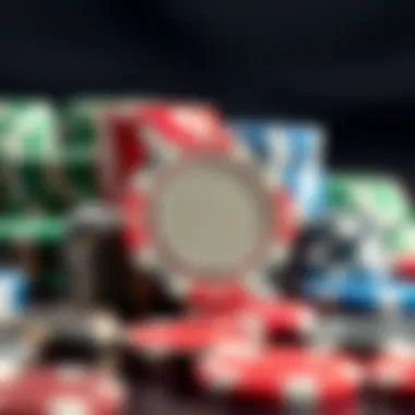 Customization in Poker Chip Design An array of customized 3D printed poker chips with unique patterns and textures