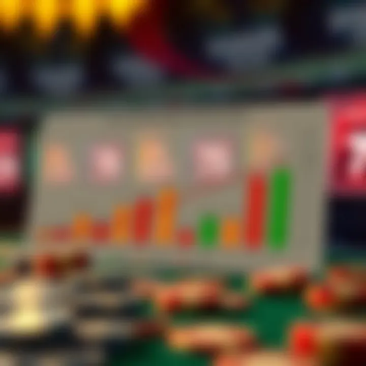 A graph analyzing the socio-economic impacts of scratch ticket sales