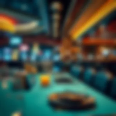 Dining and entertainment options available at the casino