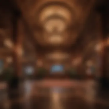 The Enchanting Lobby of Nomad MGM Luxurious lobby design of Nomad MGM