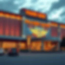 Exterior view of Prairie Band Casino and Resort showcasing its modern architecture