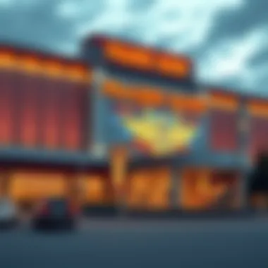 Modern Architectural Marvel of Prairie Band Casino Exterior view of Prairie Band Casino and Resort showcasing its modern architecture