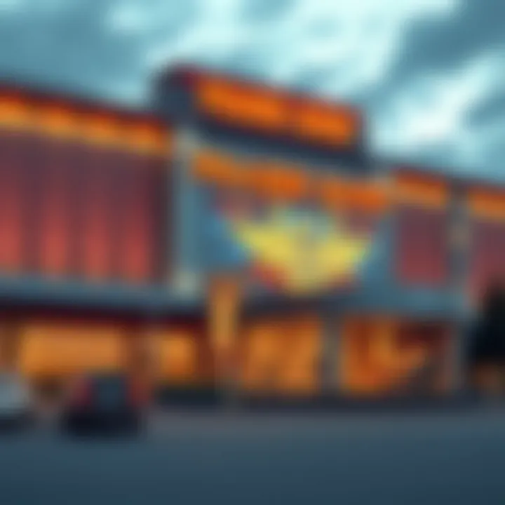 Modern Architectural Marvel of Prairie Band Casino Exterior view of Prairie Band Casino and Resort showcasing its modern architecture