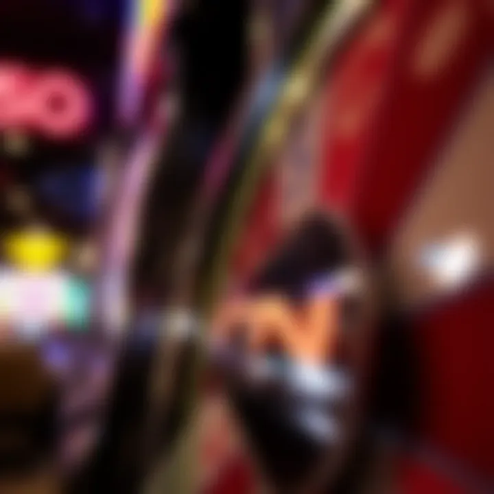 A close-up of the Quick Hit Super Wheel in action, highlighting the spinning wheel mechanism.