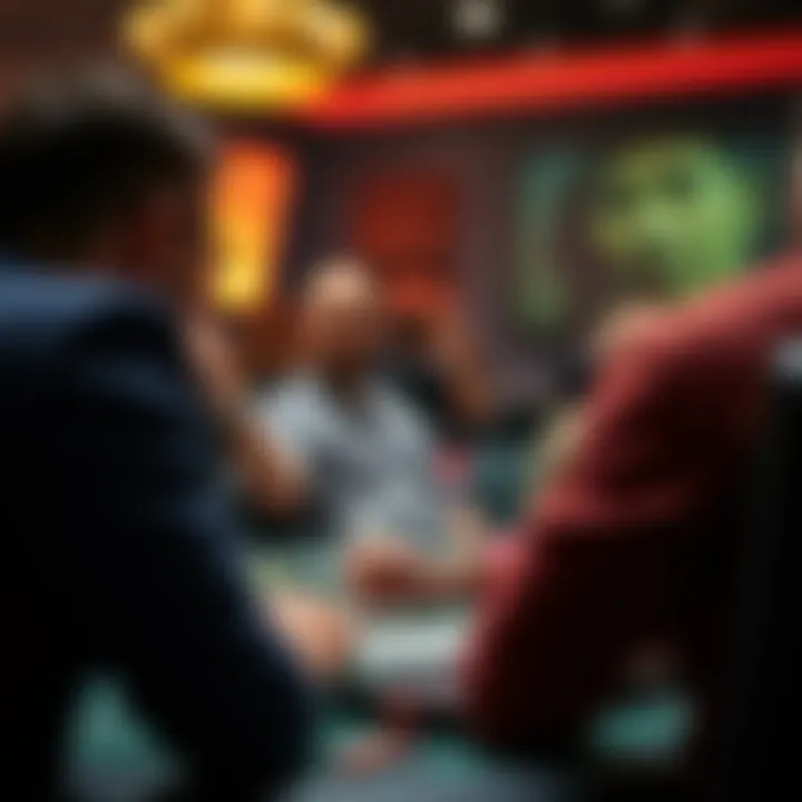 A player strategizing on how to answer trivia questions