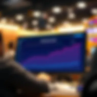 Graph showing betting trends from Twitter insights