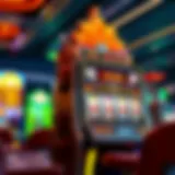 Experience Luxury with VIP Slots Luxurious VIP slot machine with vibrant graphics