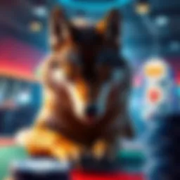 Exciting gameplay of wolf slots with captivating graphics