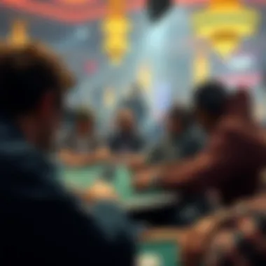 Visual representation of the global participant engagement