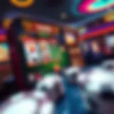 A vibrant illustration of a popular Facebook casino game interface showcasing engaging graphics and gameplay elements.