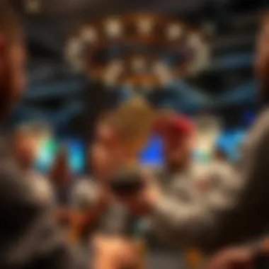 A celebratory moment of a tournament winner receiving a trophy