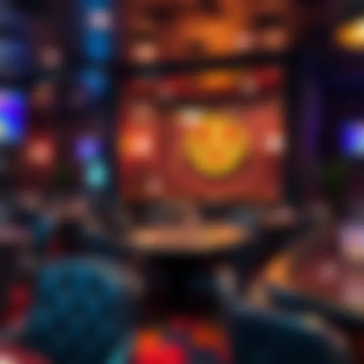 A cozy corner of the poker room highlighting the inviting atmosphere for players