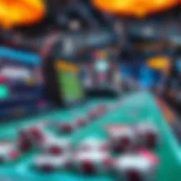 A close-up view of exciting online betting platforms