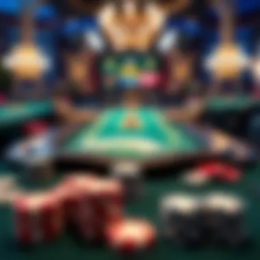 Various poker game types displayed