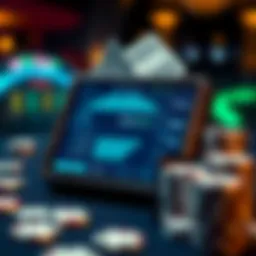 A digital wallet interface showcasing instant cash transactions