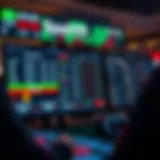 A digital interface showcasing various sports betting options.