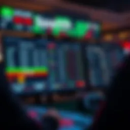 A digital interface showcasing various sports betting options.