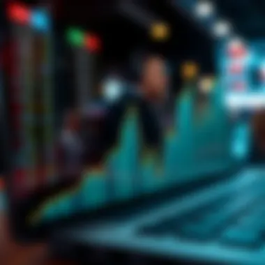 A graph depicting the growth of the online sports betting industry.