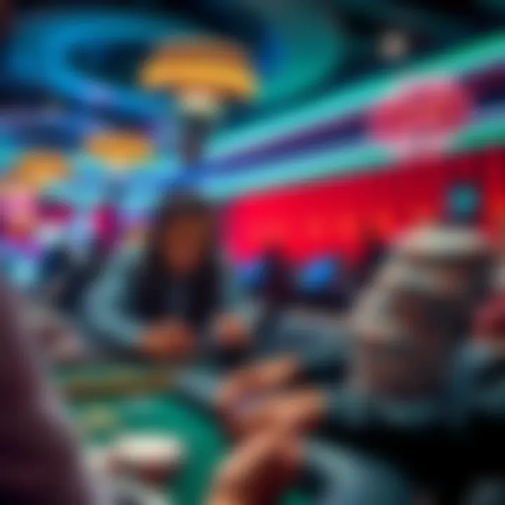 Strategic gameplay at LINQ High Roller