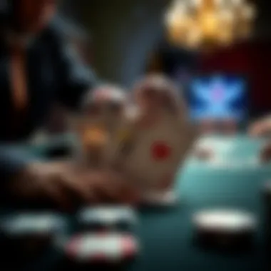 Psychological elements influencing blackjack decisions