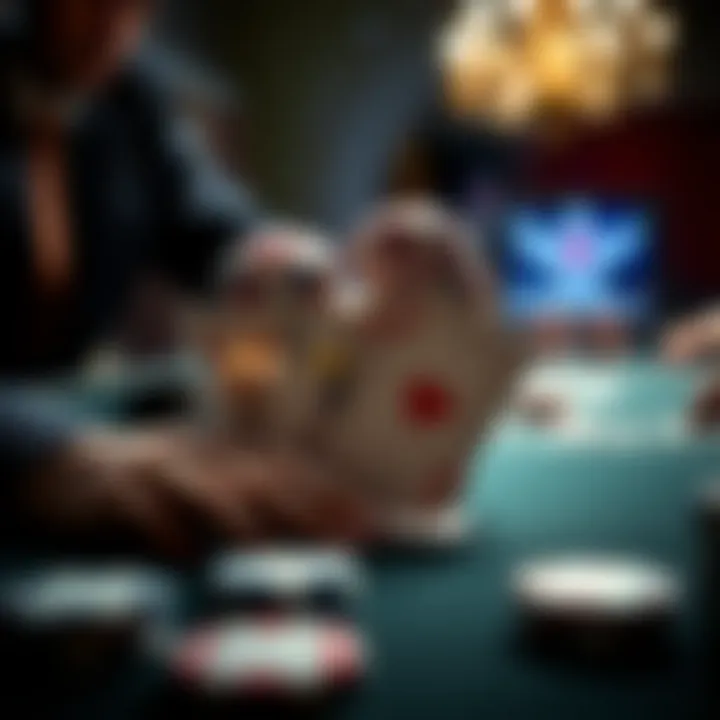 Psychological elements influencing blackjack decisions