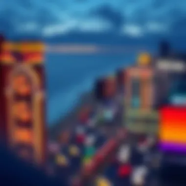 Spectacular views of Atlantic City from the resort