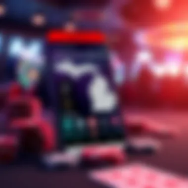 Infographic detailing strategies to maximize winnings on the app