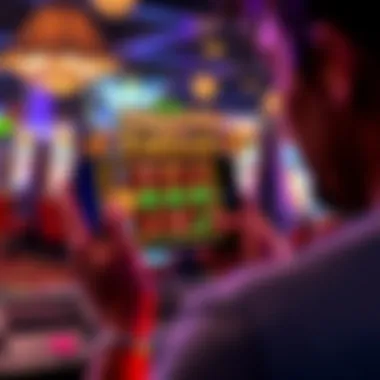 An engaging scene of a player enjoying the Tarzan Grand Slot Machine experience on a mobile device.