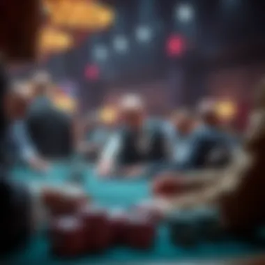 Visual depiction of psychological factors in gambling