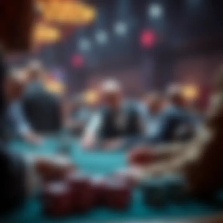 Visual depiction of psychological factors in gambling