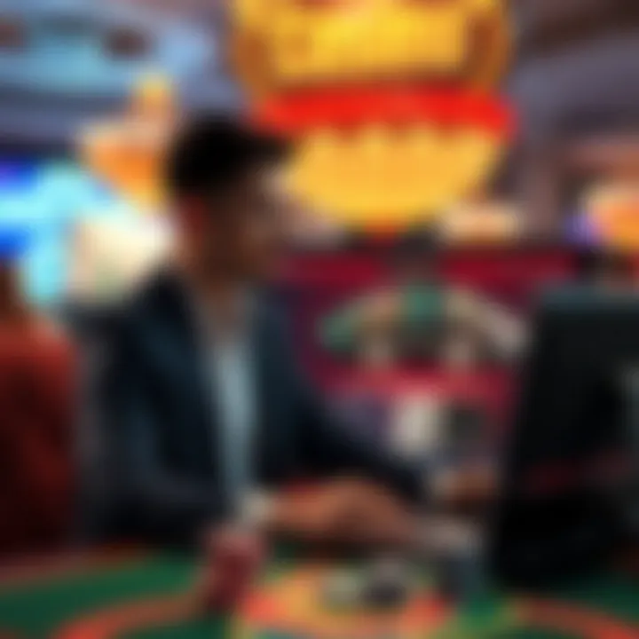 Engaging user experience on Sahara Casino Online, emphasizing user-friendly navigation