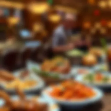 Diverse Culinary Offerings at Silver Slipper Casino Buffet An array of delectable dishes featuring a variety of cuisines available at the buffet.