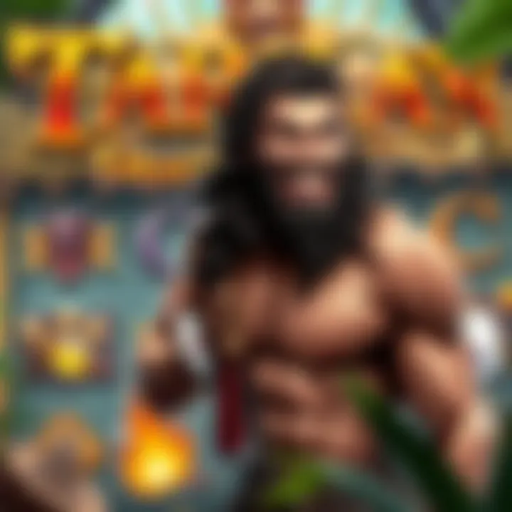 Visual representation of the various bonus features and rewards available in the Tarzan Grand Slot Machine app.