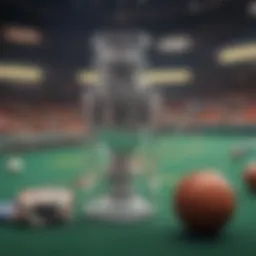 A vibrant graphic showcasing popular sports in Tennessee betting