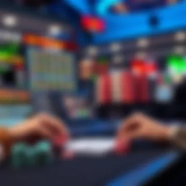 Advanced poker software interface