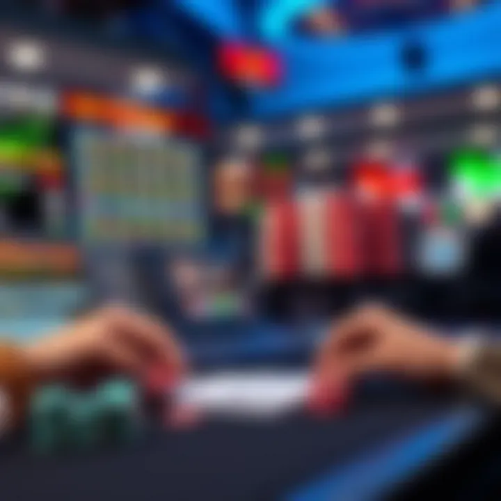 Advanced poker software interface