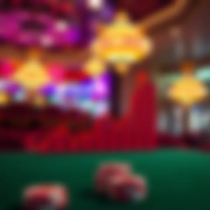 Economic Growth Impact Economic growth chart symbolizing casino impact