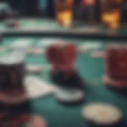 A luxurious poker set with custom chips and cards