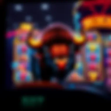 Thundering Buffalo Slots Gameplay A captivating view of Thundering Buffalo Slots gameplay with vibrant graphics and symbols.